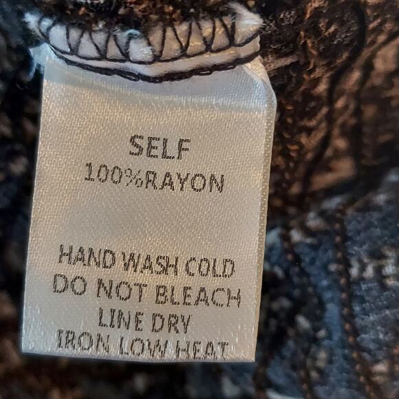 Promesa Crop Top Small Smocked Renaissance Fairy Grunge Peasant Milkmaid - Picture 7 of 7